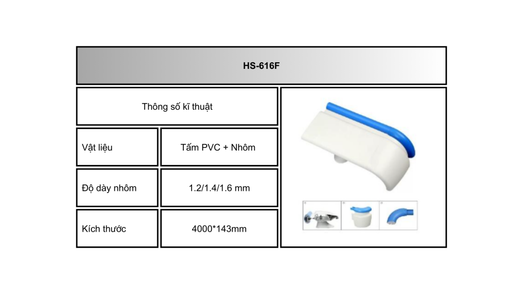 tay vịn hành lang bệnh viện